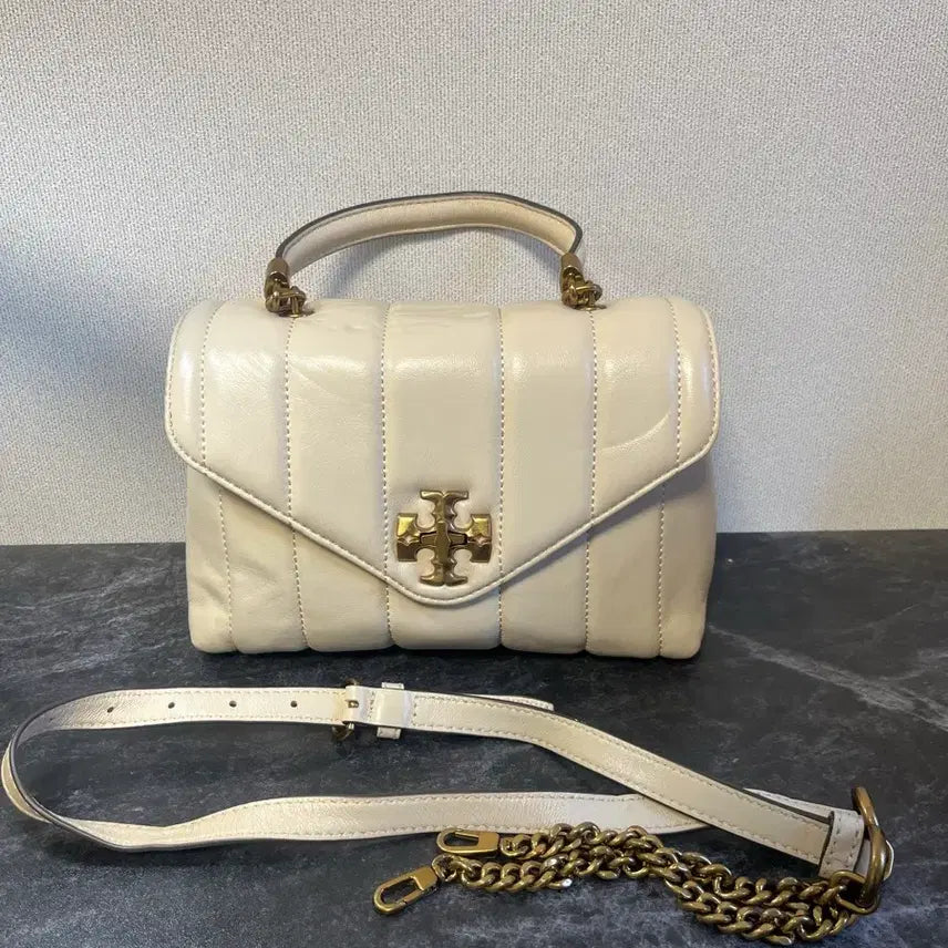 [BUNJANG] Tory Burch Quilted Crossbody Bag / 토리버치 퀄티드 크로스백 가방