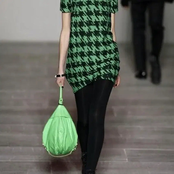 [BUNJANG] Marc Jacobs Houndstooth Square Neck Dress / 마크제이콥스 스퀘어넥 하운드투스 원피스 55
