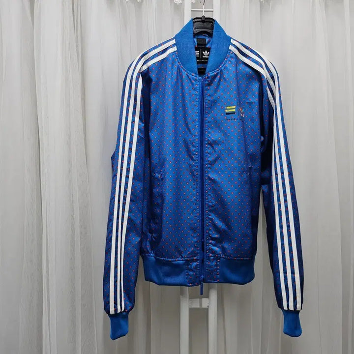 [BUNJANG] Adidas Pharrell Williams Blue Track Jacket / 아디다스 파렐 윌리엄스 블루 트랙 자켓