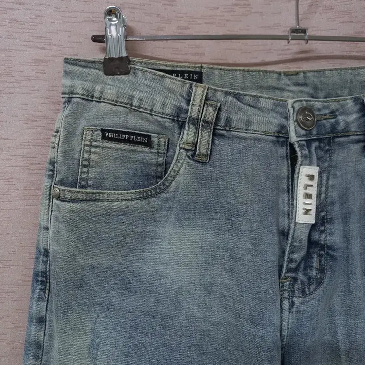 [SOLD OUT] B5-9/필립플레인 블루 워싱 빈티지 청바지 남성