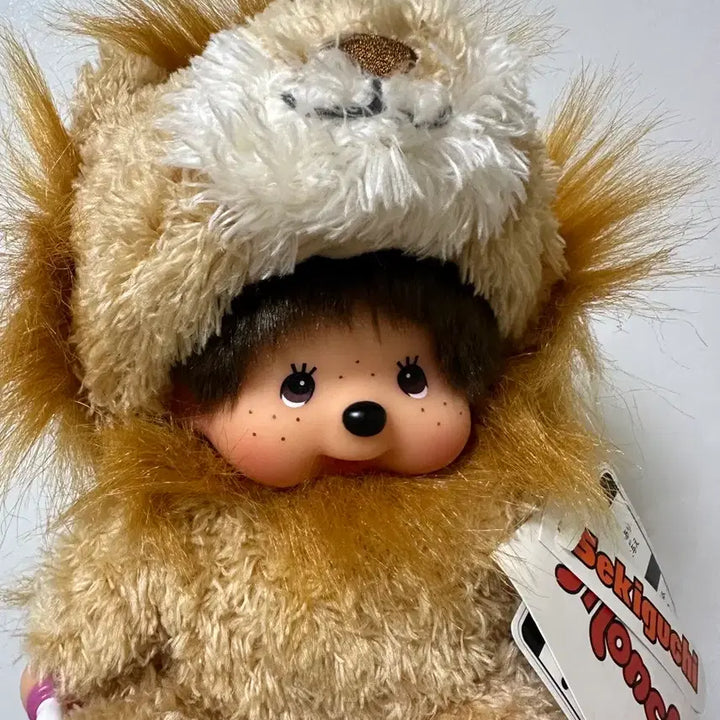 [BUNJANG] Monchhichi Animal Lion Doll (Classic) / 몬치치 애니멀 사자 인형 고전