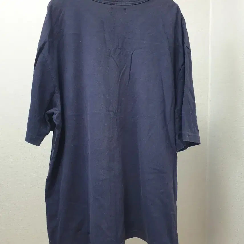 [BUNJANG] Musinsa Navy Short-Sleeve T-Shirt 3XL / 무신사 네이비 반팔 티셔츠 3XL