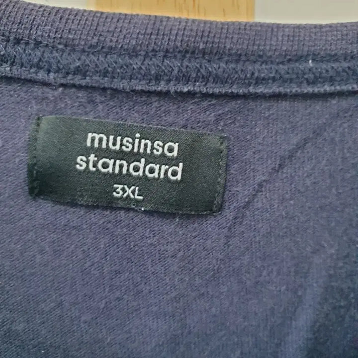 [BUNJANG] Musinsa Navy Short-Sleeve T-Shirt 3XL / 무신사 네이비 반팔 티셔츠 3XL