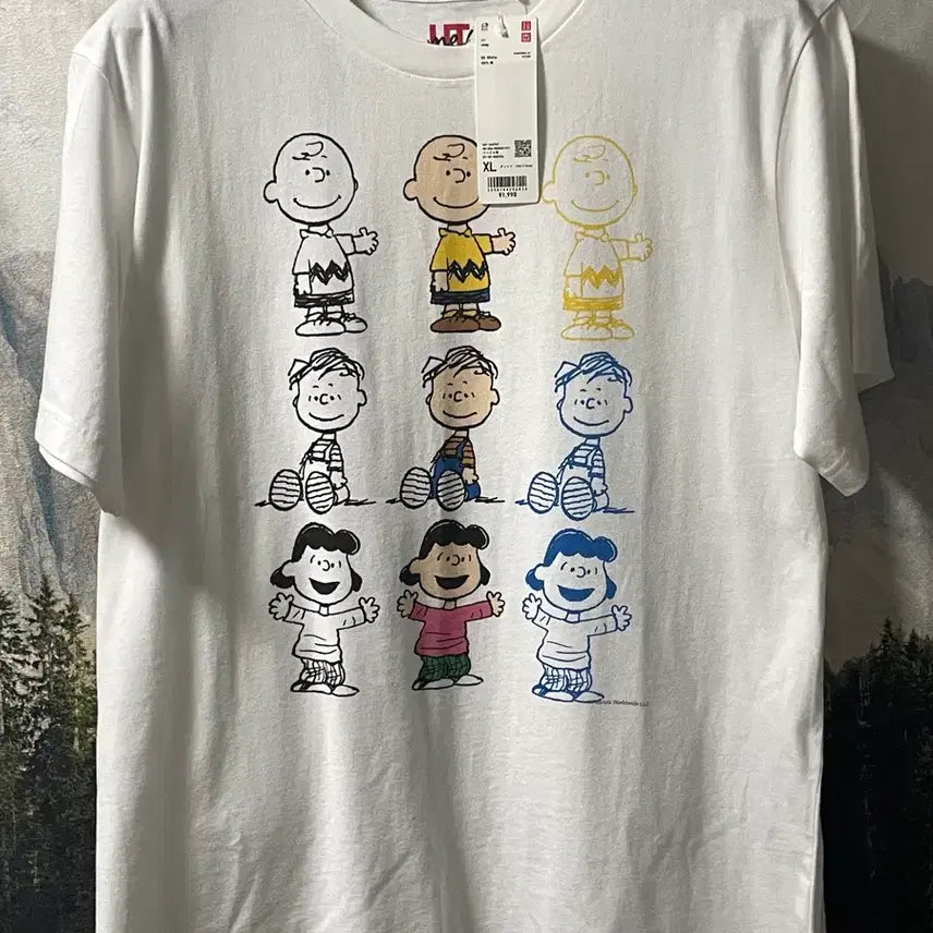 [BUNJANG] Uniqlo x Peanuts Snoopy Graphic T-Shirt / XL) 새제품 유니클로 스누피 피너츠 반팔 티셔츠