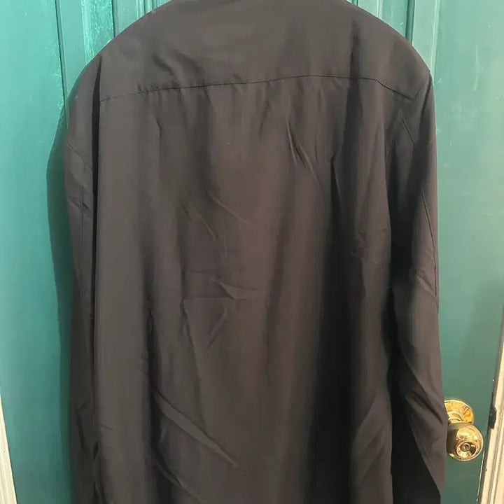 [BUNJANG] Musinsa Standard Black Relaxed Fit Shirt (M) / 무신사 스탠다드 블랙 셔츠 M 릴렉스핏