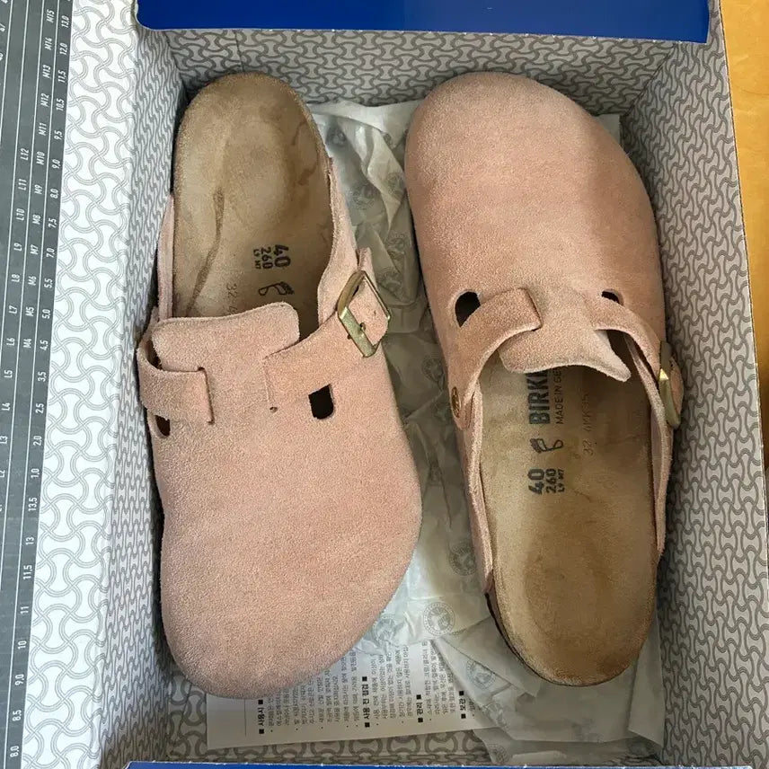 [BUNJANG] Birkenstock Boston Pink (260) / 버켄스탁 보스턴 260 핑크