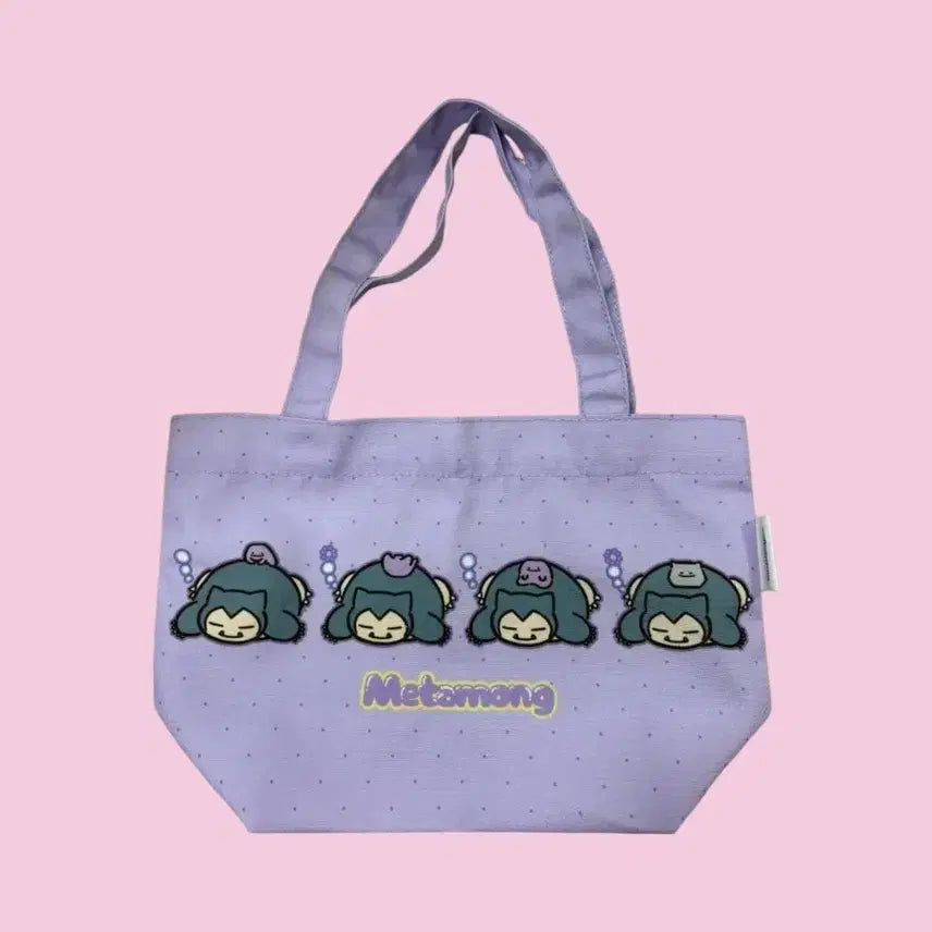 [BUNJANG] Colorgram Pokemon Collaboration Metamon Mini Eco Bag / 컬러그램 포켓몬 콜라보 메타몽 미니 에코백 미개봉 새상품