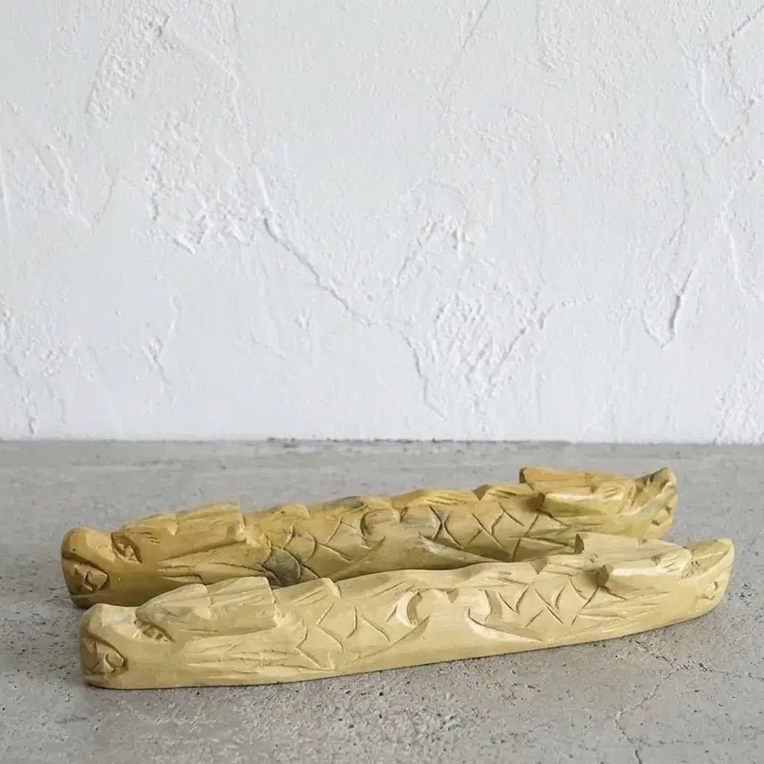 [BUNJANG] Antique "Dragon Carving" Paperweight Set / 앤틱 문방사우 <용조각 문진 세트>