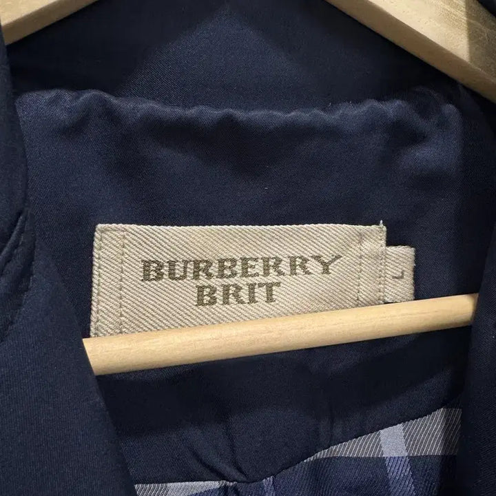 [BUNJANG] Burberry Brit Navy Trench Coat / 버버리 브릿 네이비 트렌치 코트 100L (77)