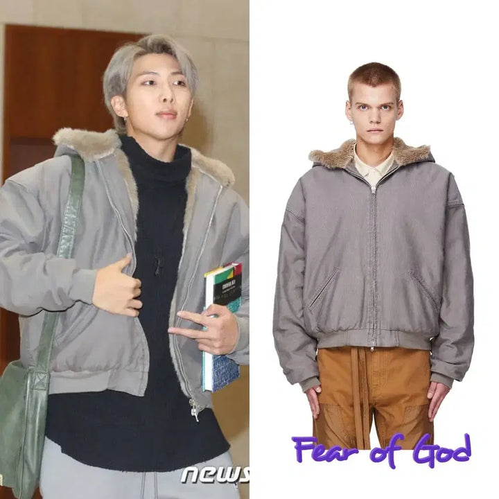 [BUNJANG] Fear of God 6th Collection Bomber Jacket / 피어오브갓 6th 퍼봄버