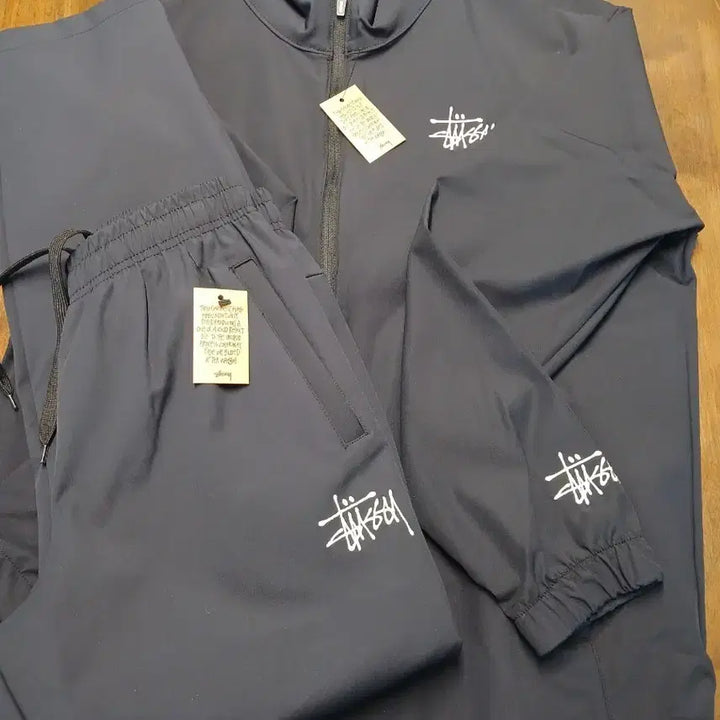 [BUNJANG] Stussy Dark Navy Tracksuit Set / 스투시 다크 네이비 트레이닝복 세트