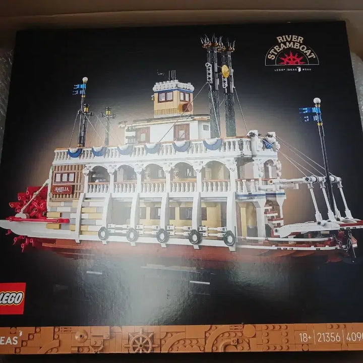 [BUNJANG] LEGO Ideas 21356 Mississippi Steamboat (Used) / 레고 아이디어 21356 미시시피강 증기선 중고