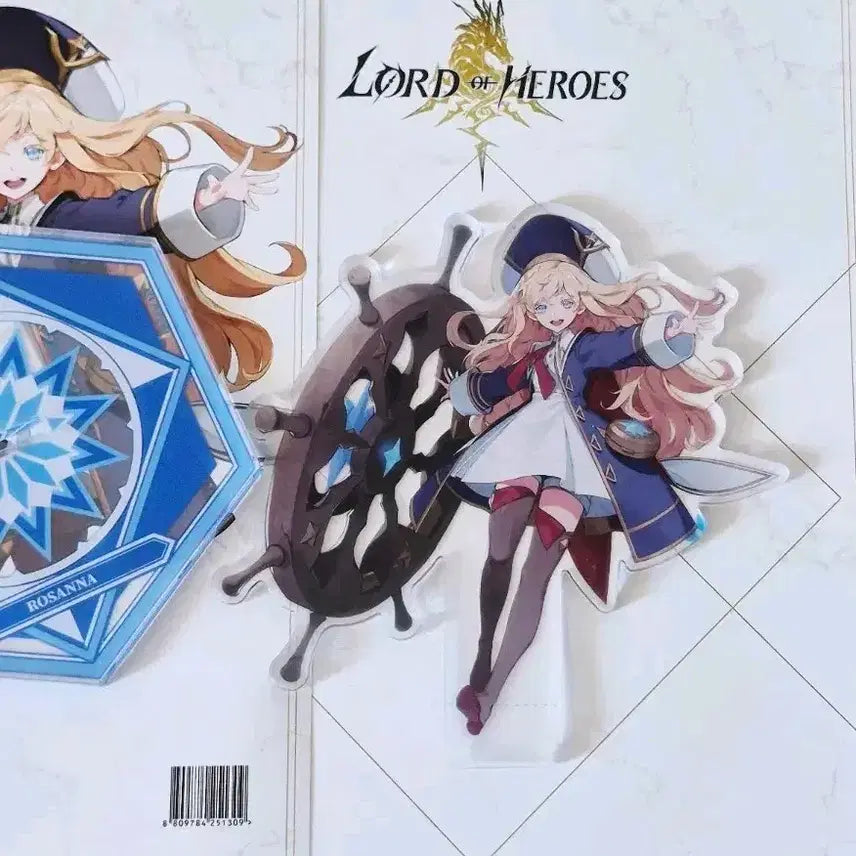 [BUNJANG] Lord of Heroes Rozanna Acrylic Standee / 로드오브히어로즈 로오히 로잔나 아크릴스탠드