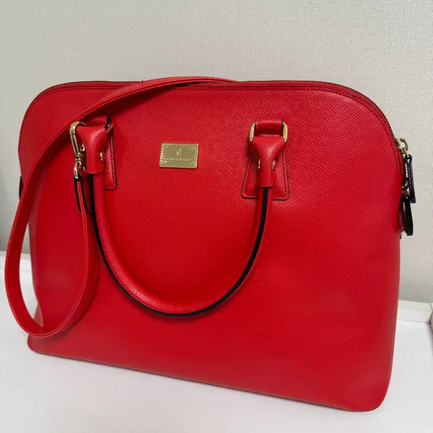 [BUNJANG] Vincis Bench Red Tote Bag Crossbody Bag / (새제품) 빈치스벤치 레드 토트백 크로스백