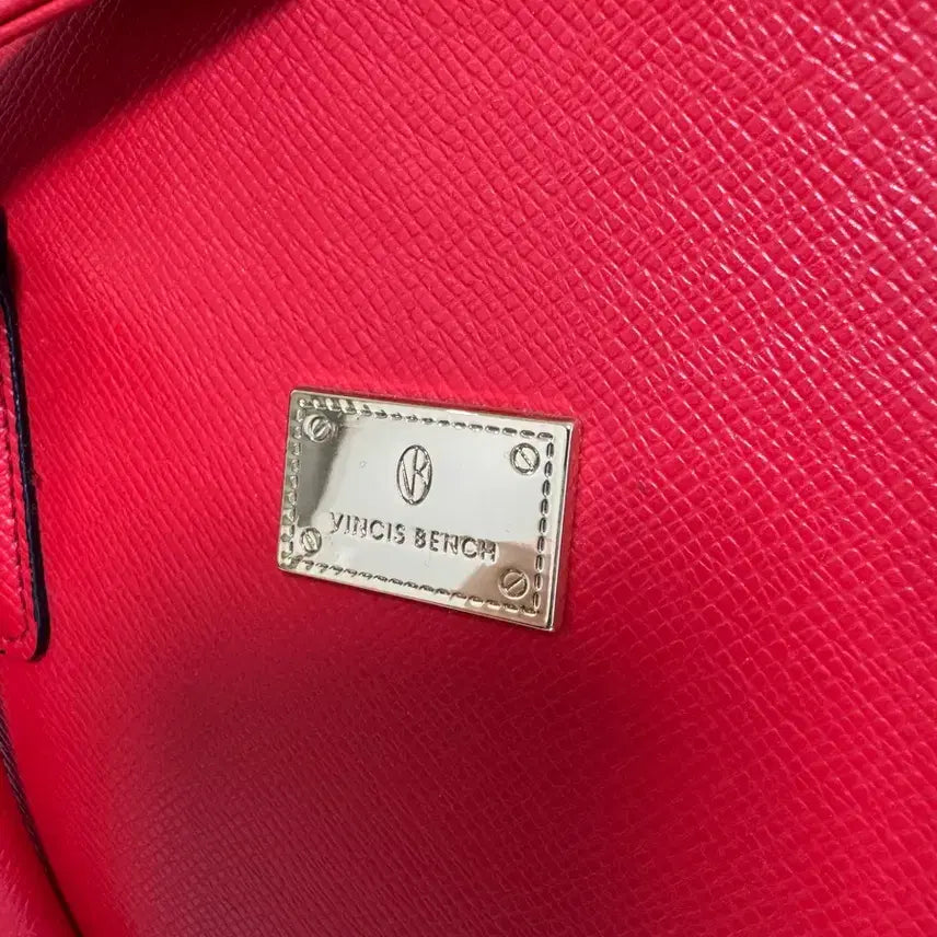 [BUNJANG] Vincis Bench Red Tote Bag Crossbody Bag / (새제품) 빈치스벤치 레드 토트백 크로스백
