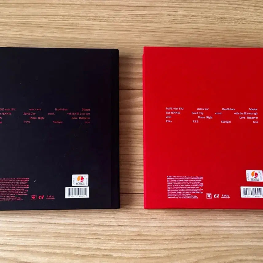 [BUNJANG] Jennie Ruby Album Photobook Version Bundle Set / [일괄] 제니 Jennie Ruby 앨범 포토북 버전 세트