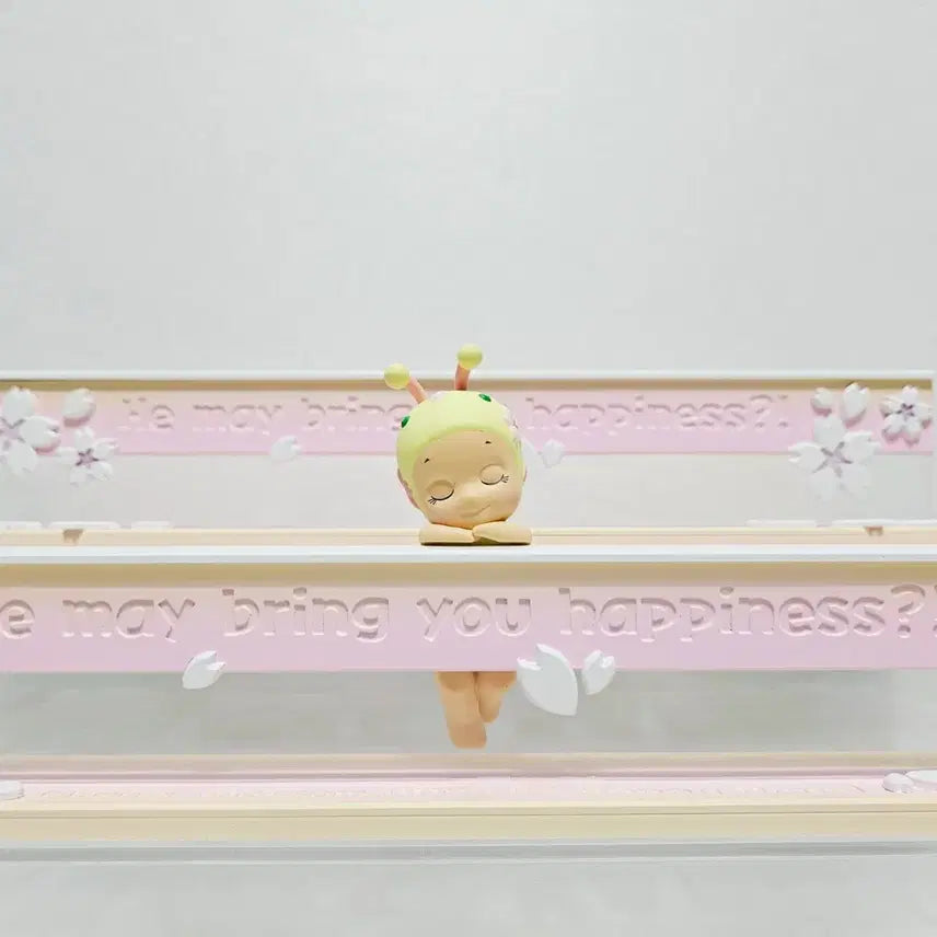 [BUNJANG] Sonny Angel Hippers Pink Cherry Blossom Wall Stand / 소니엔젤 히퍼스의 핑크벚꽃 담벼락 스텐드