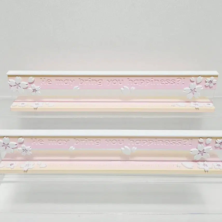 [BUNJANG] Sonny Angel Hippers Pink Cherry Blossom Wall Stand / 소니엔젤 히퍼스의 핑크벚꽃 담벼락 스텐드