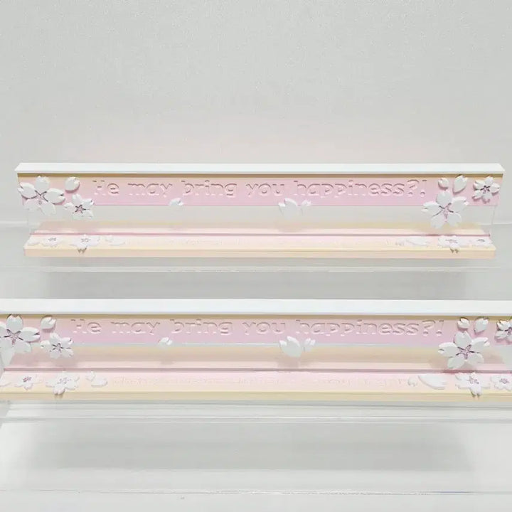 [BUNJANG] Sonny Angel Hippers Pink Cherry Blossom Wall Stand / 소니엔젤 히퍼스의 핑크벚꽃 담벼락 스텐드