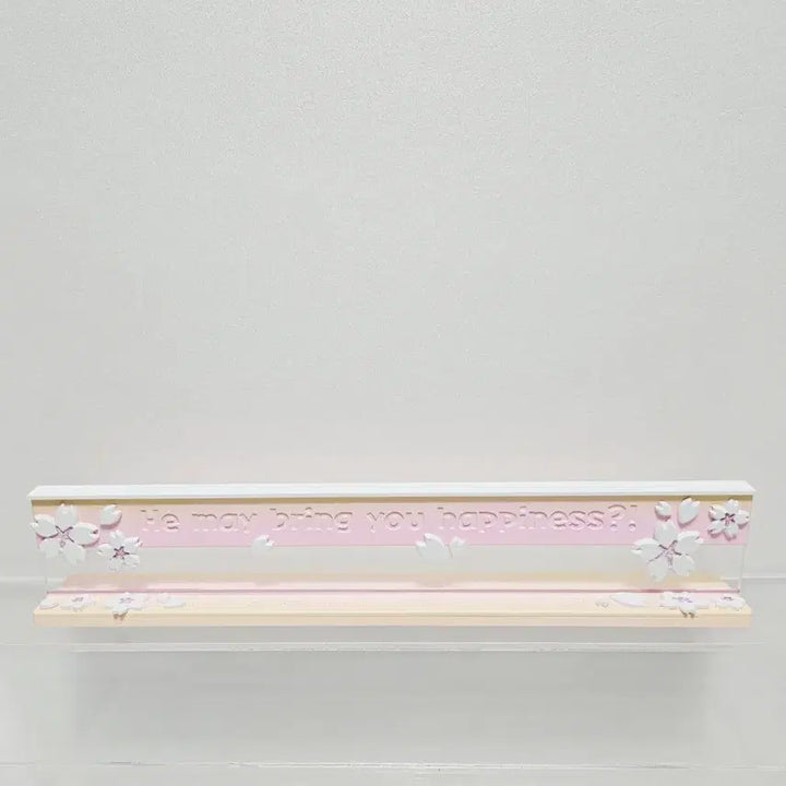 [BUNJANG] Sonny Angel Hippers Pink Cherry Blossom Wall Stand / 소니엔젤 히퍼스의 핑크벚꽃 담벼락 스텐드