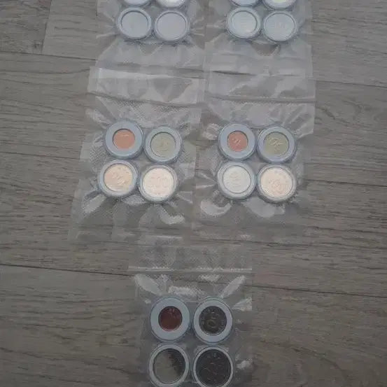 [BUNJANG] South Korean Uncirculated Coin Set (2015-2019) / 2015-2019년 500원, 100원,  50원, 10원 미사용 세트