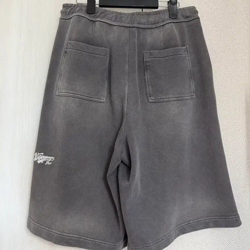 [BUNJANG] Wooyoungmi 25FW Single-Tuck Bermuda Pants Grey / (50) 25fw 우영미 원턱 버뮤다 팬츠 그레이