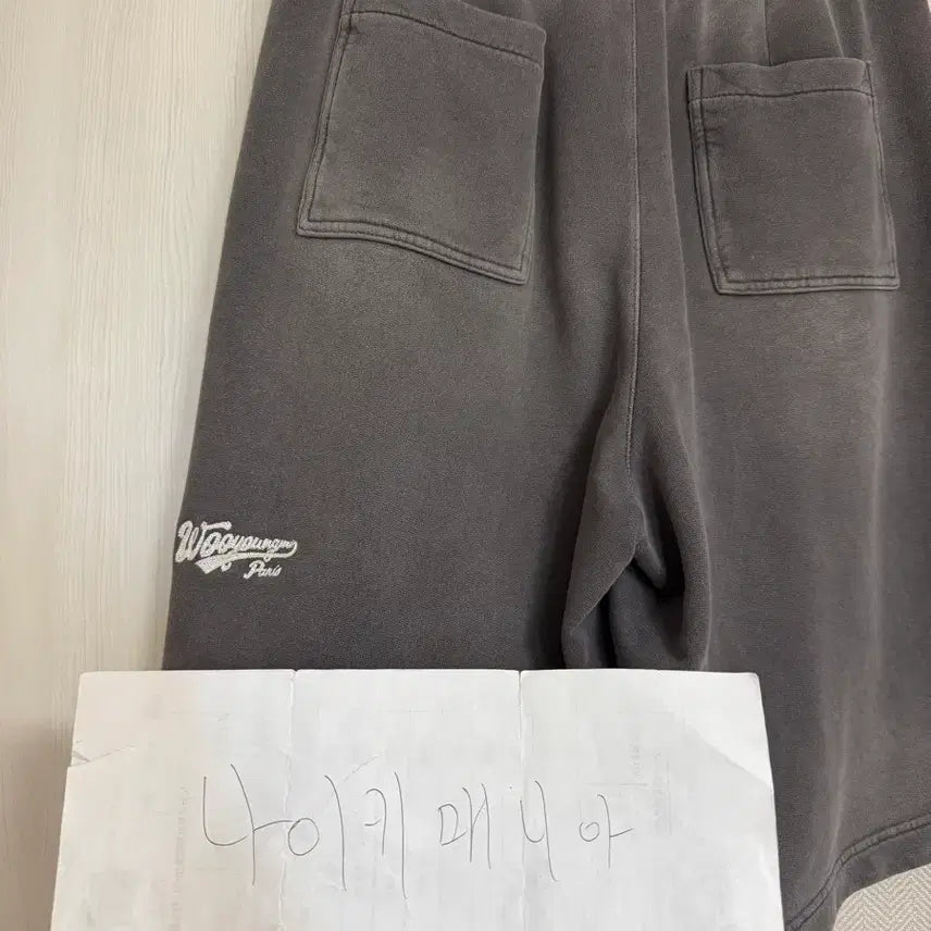 [BUNJANG] Wooyoungmi 25FW Single-Tuck Bermuda Pants Grey / (50) 25fw 우영미 원턱 버뮤다 팬츠 그레이