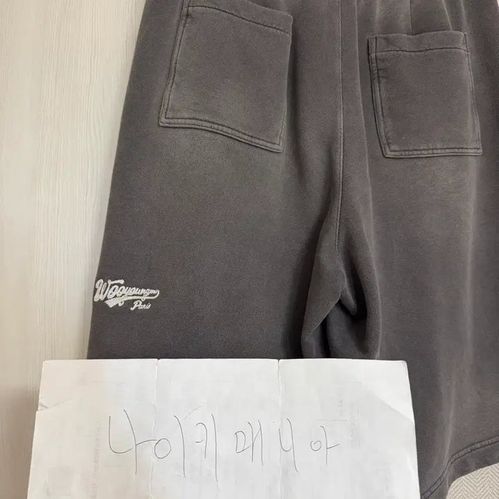 [BUNJANG] Wooyoungmi 25FW Single-Tuck Bermuda Pants Grey / (50) 25fw 우영미 원턱 버뮤다 팬츠 그레이