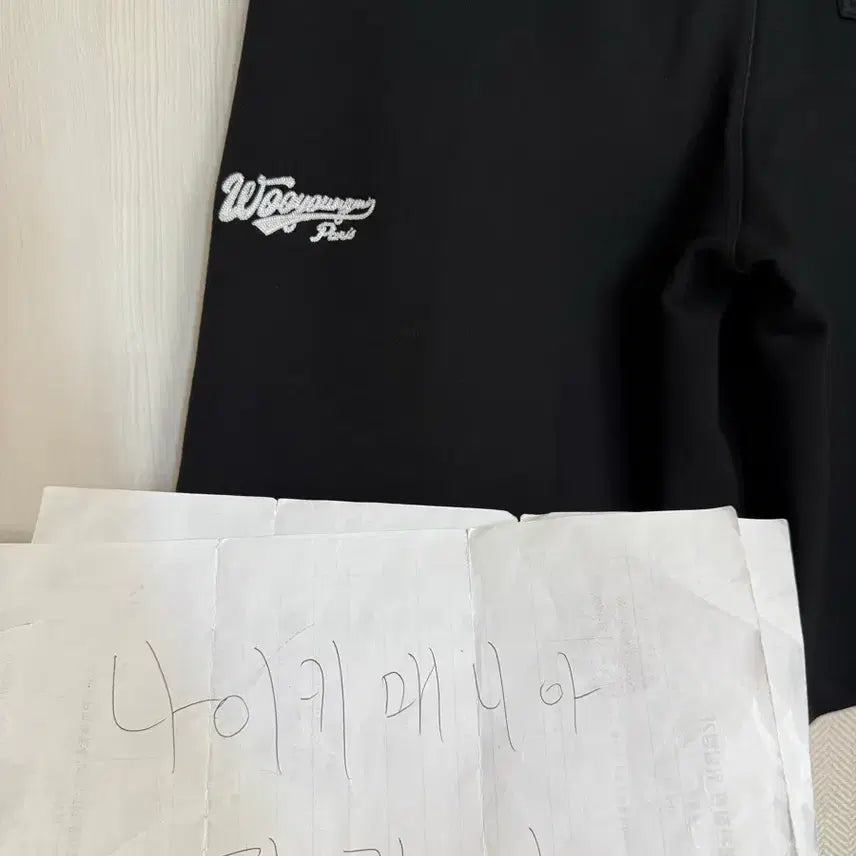 [BUNJANG] Wooyoungmi 25FW Single-Pleat Bermuda Pants Black / (50) 25fw 우영미 원턱 버뮤다 팬츠 블랙