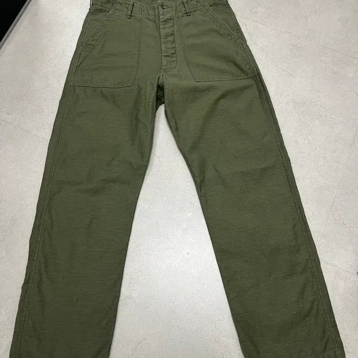 [BUNJANG] orslow Vintage Fit Fatigue Pants Dark Olive / 오어슬로우 빈티지핏 퍼티그 팬츠
