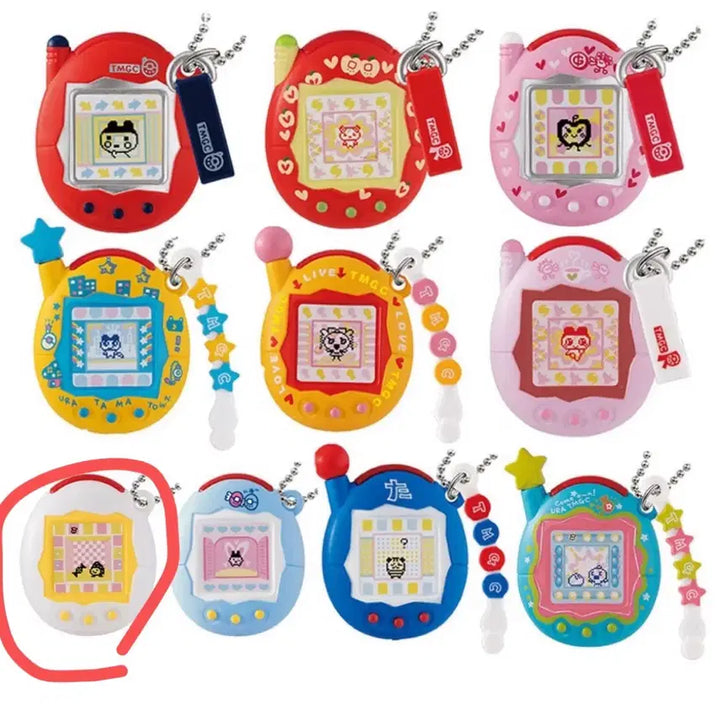 [BUNJANG] Tamagotchi Collection Miniature Charm Gachapon Keychain / 다마고치 컬렉션 미니어쳐 키링 참 가챠 이치고치