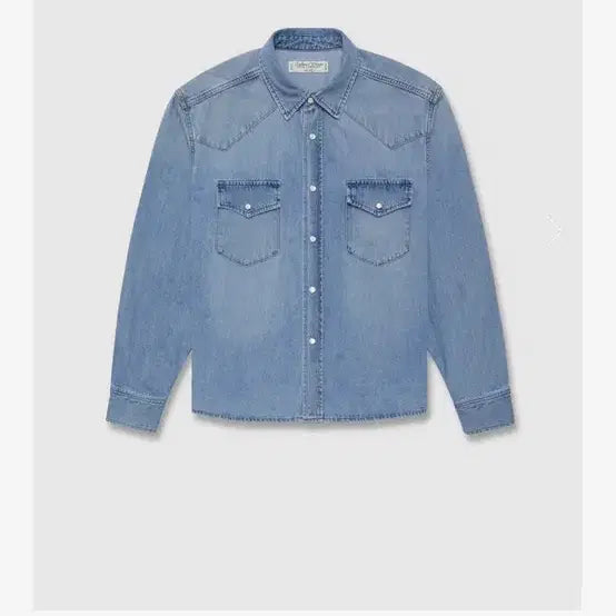 [BUNJANG] Urbanic30 Western Shirt Light Blue / Urbanic30 웨스턴 셔츠 라이트블루
