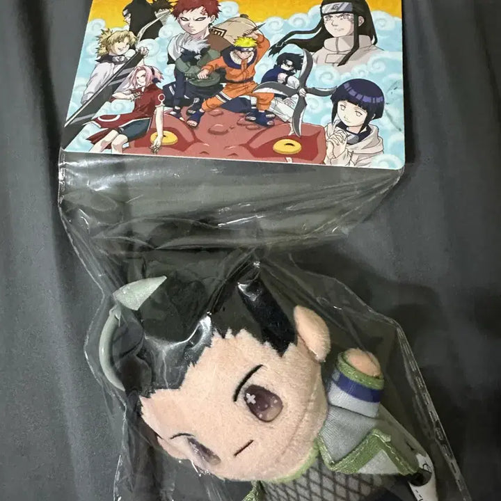 [BUNJANG] Pop Mart Naruto Shikamaru Plush Keychain / 팝마트 나루토 중국쿠지 시카마루 인형 키링