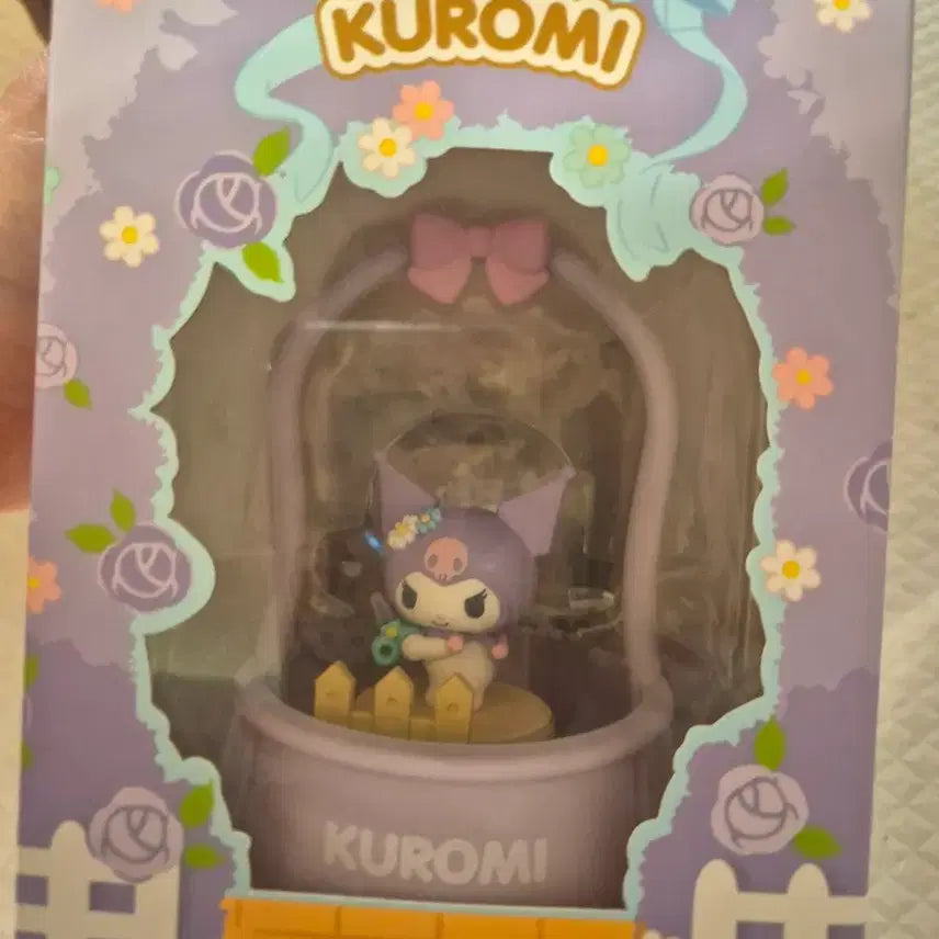 [BUNJANG] Sanrio Kuromi Figure Seed Growing Kit / 새상품)산리오 쿠로미 피규어 씨앗키우기 세트