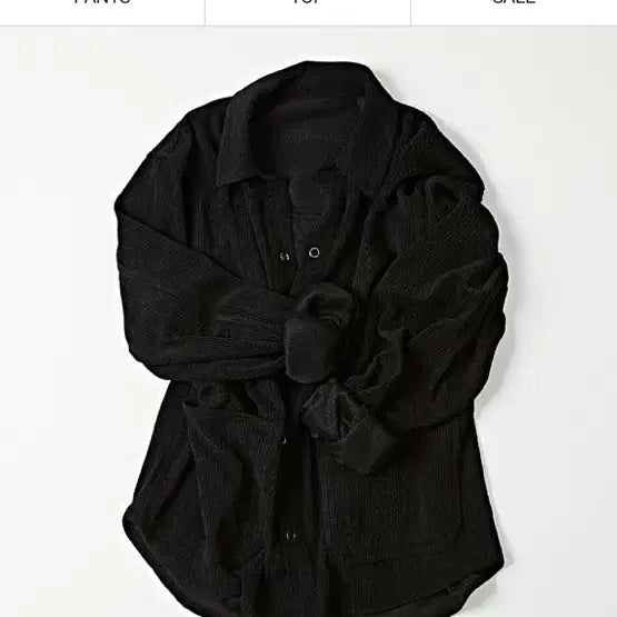 [BUNJANG] Moma Design Crochet Cardigan Black / [50]모마디자인 크로셰 가디건 블랙