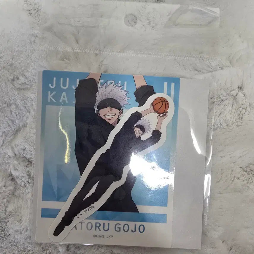 [BUNJANG] Jujutsu Kaisen Satoru Gojo Basketball Sticker Set / 주술회전 고죠 사토루 바스켓 농구 스티커 굿즈