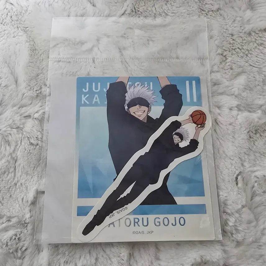 [BUNJANG] Jujutsu Kaisen Satoru Gojo Basketball Sticker Set / 주술회전 고죠 사토루 바스켓 농구 스티커 굿즈