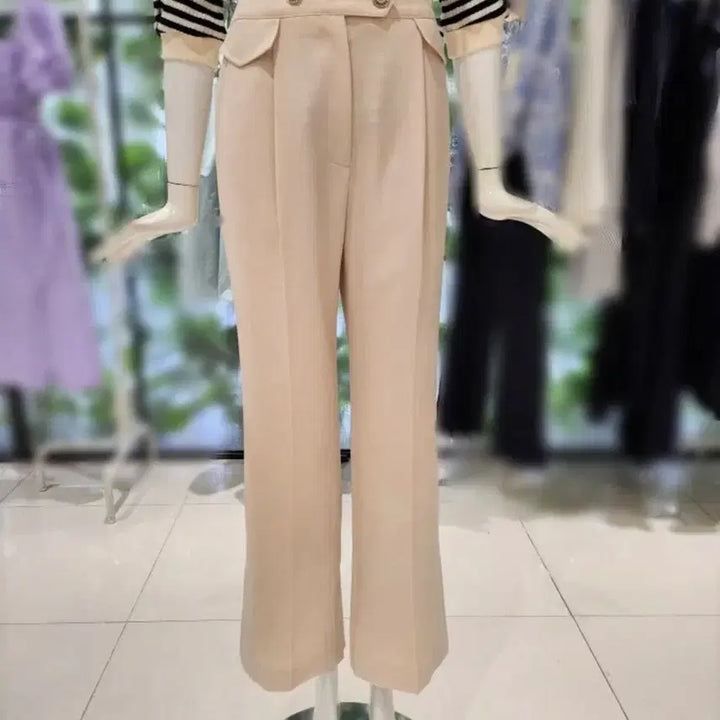 [BUNJANG] DEWL 22 Beige Slacks Pants / DeWL 듀엘 22 슬랙스 팬츠 26