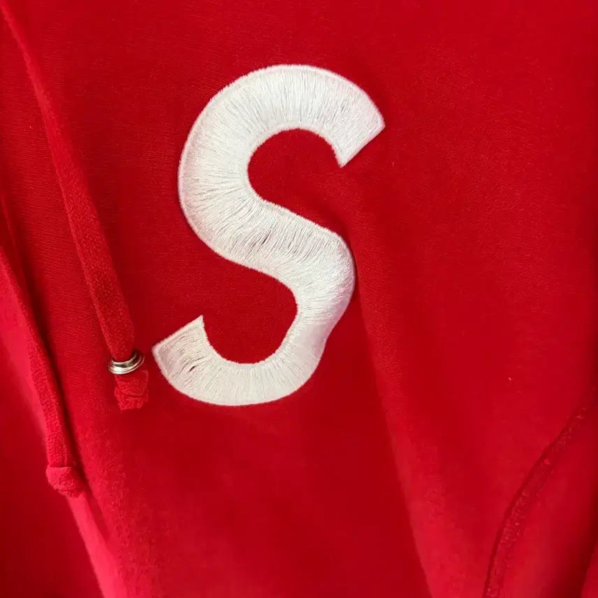 [BUNJANG] Supreme S Logo Hoodie M Size / 슈프림 S로고 후드티 M사이즈
