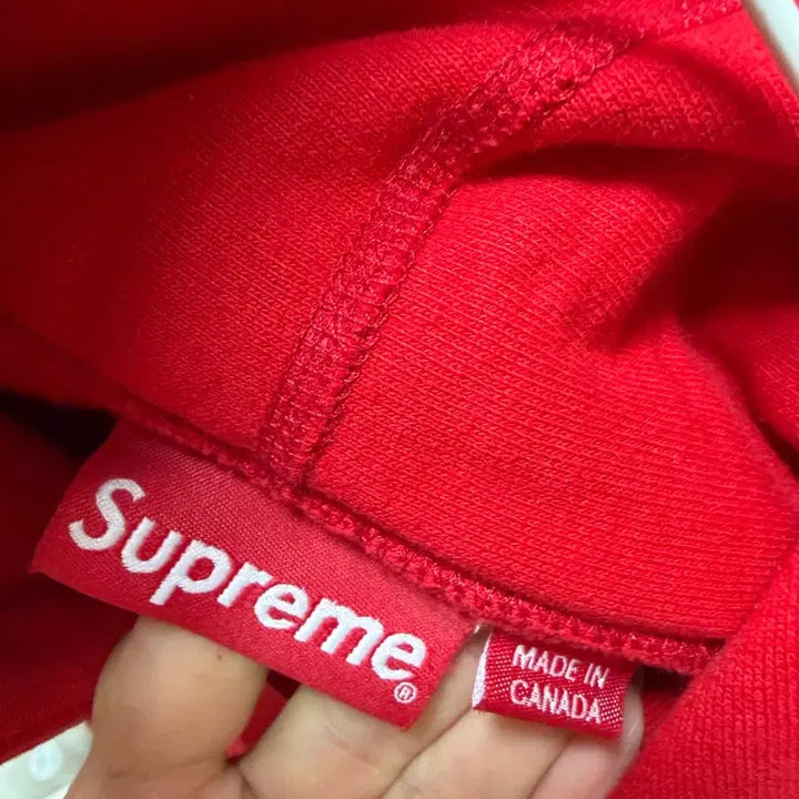 [BUNJANG] Supreme S Logo Hoodie M Size / 슈프림 S로고 후드티 M사이즈