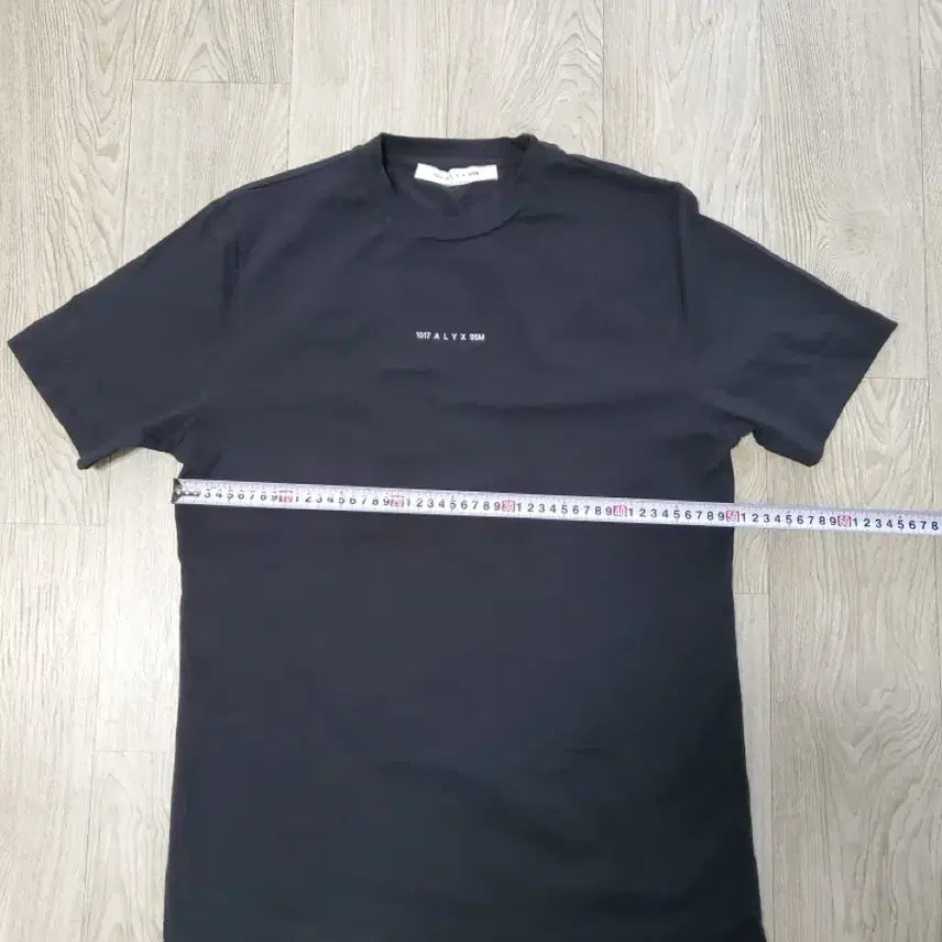 [BUNJANG] 1017 ALYX 9SM Black Graphic T-Shirt / [M] 1017 ALYX 9SM 알릭스 블랙 그래픽 반팔티