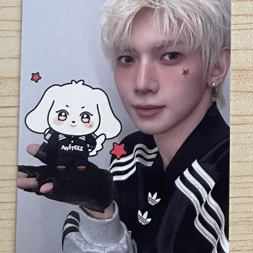 [BUNJANG] ATEEZ Aniteez In-Colour Popup Photocard Yeosang / 에이티즈 애니티즈 인 컬러 팝업 트레카 여상 포카
