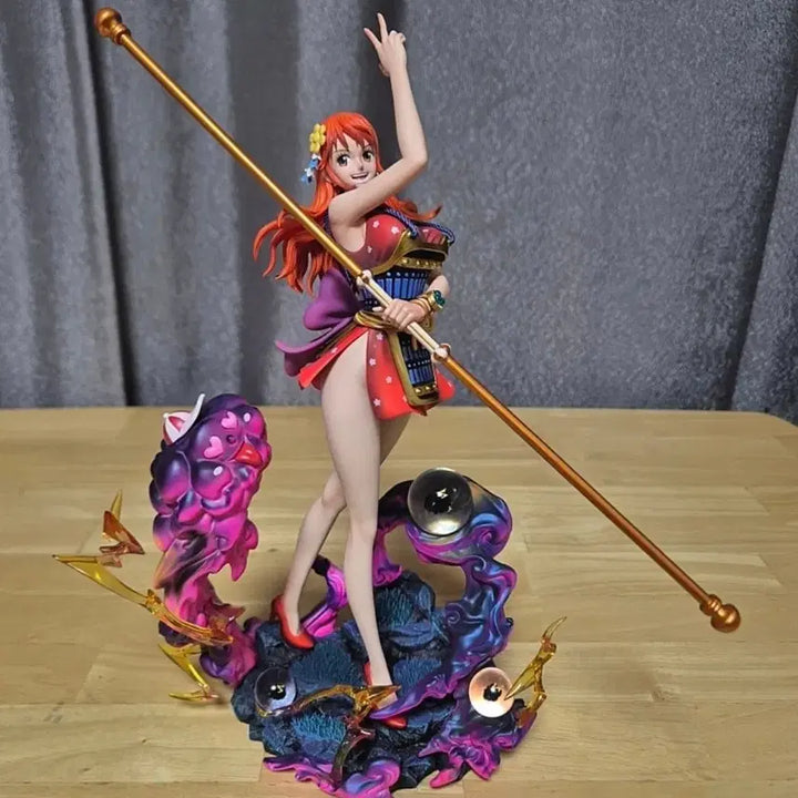 [BUNJANG] LX Nami Onigashima Ver. Resin Figure / LX 나미 원피스 레진 피규어
