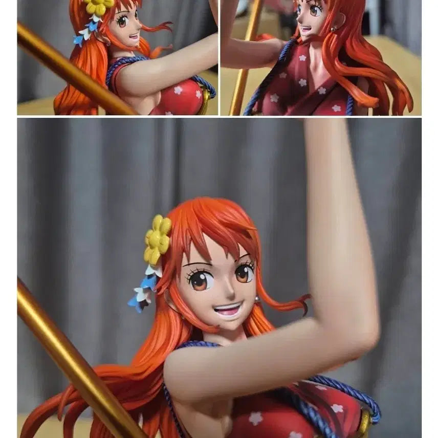 [BUNJANG] LX Nami Onigashima Ver. Resin Figure / LX 나미 원피스 레진 피규어