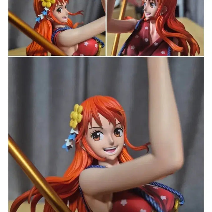 [BUNJANG] LX Nami Onigashima Ver. Resin Figure / LX 나미 원피스 레진 피규어