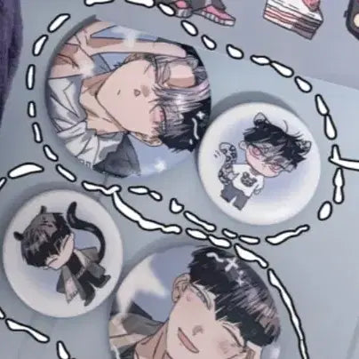 [BUNJANG] Kaiju No. 8 Naruhoshi Mia Acrylic Can Badge Bundle Set / 괴수8호 비공굿 나루호시 미아님 캔뱃지 일괄