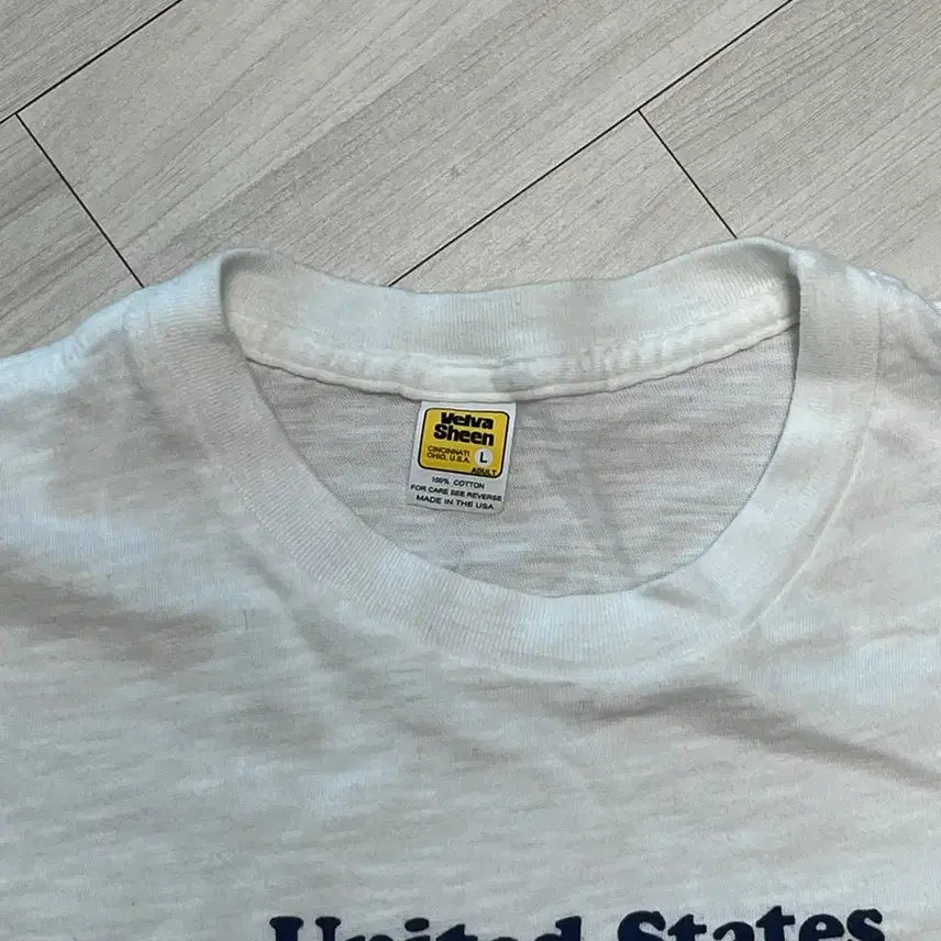 [BUNJANG] Belstaff Ohio Printing Short Sleeve T-Shirt (L) / 벨바쉰 현행 반팔 티셔츠(L 사이즈)