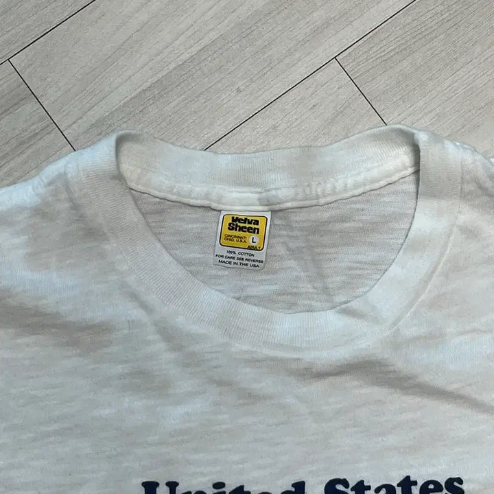 [BUNJANG] Belstaff Ohio Printing Short Sleeve T-Shirt (L) / 벨바쉰 현행 반팔 티셔츠(L 사이즈)