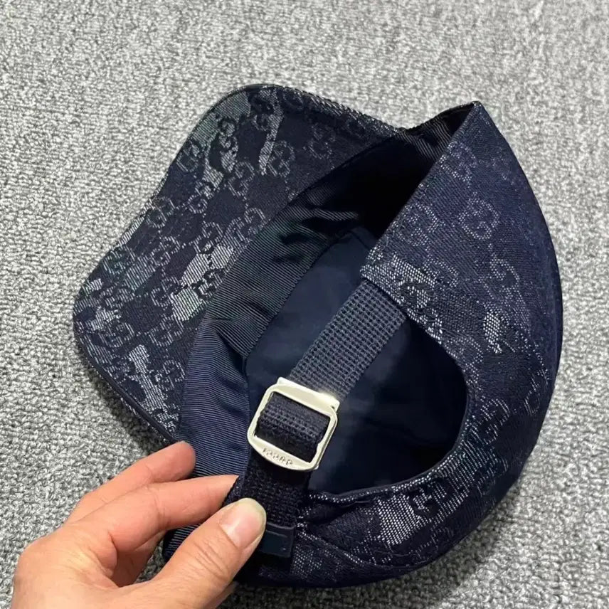 [BUNJANG] Gucci Blue Baseball Cap / 구찌의 블루 야구 모자