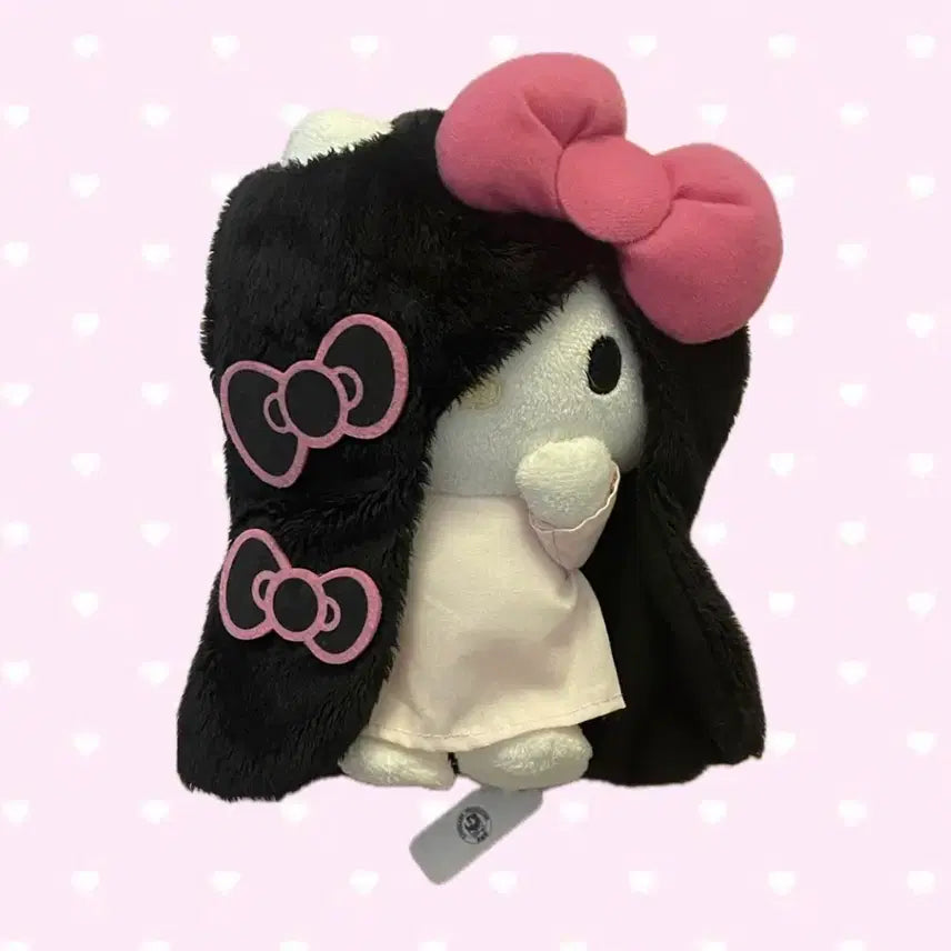 [BUNJANG] Classic Sadako Kitty Plush / 고전 사다코 키티 인형 (택o) 방꾸 갸루 핑크